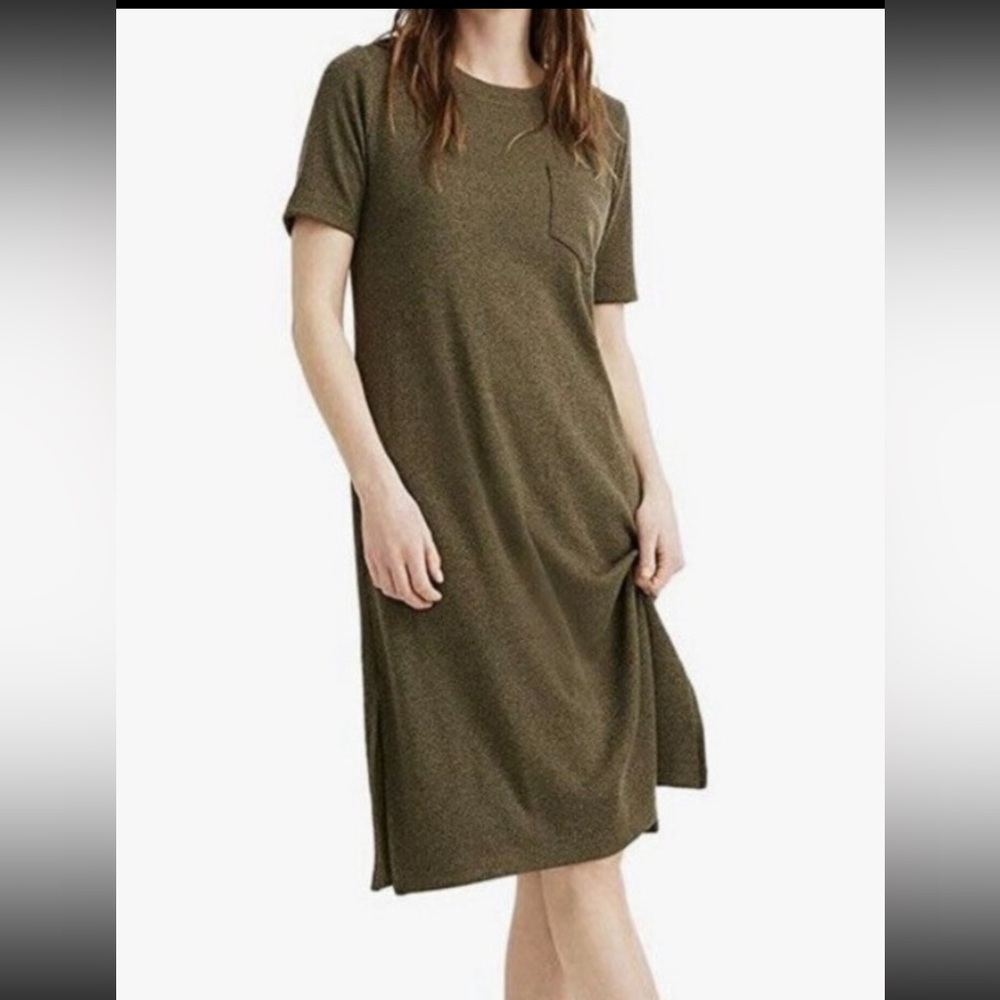 Madewell rubbed T shirt dress